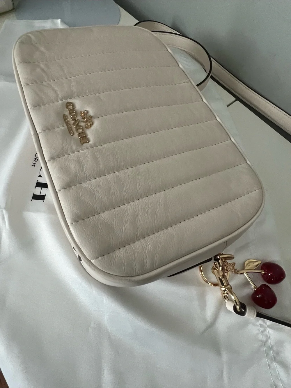 Coach Jes quilted crossbody bag with matching wallet